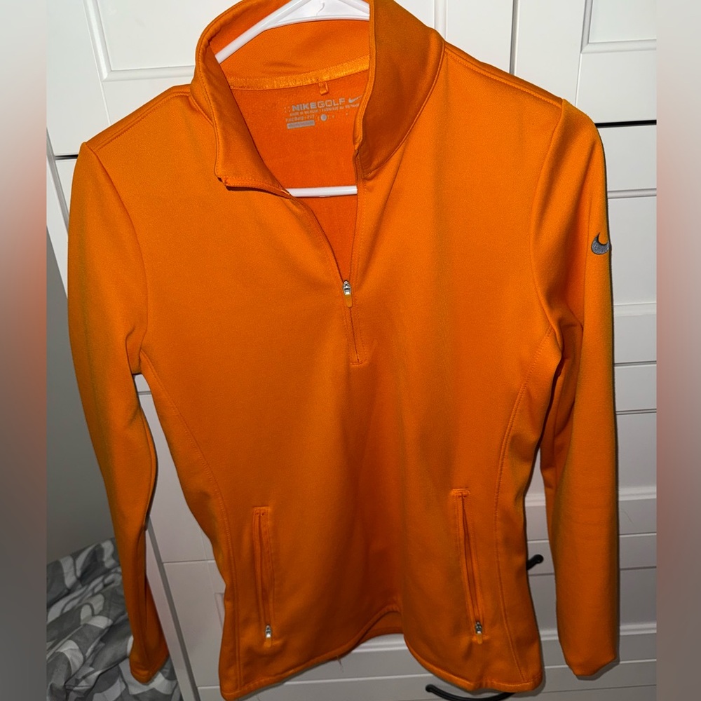 Orange Nike Golf Sweater